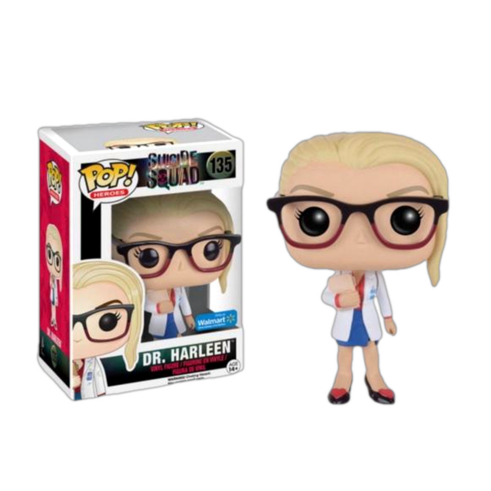 Funko Pop! Heroes Suicide Squad Dr. Harleen Vinyl Figure White Red 135